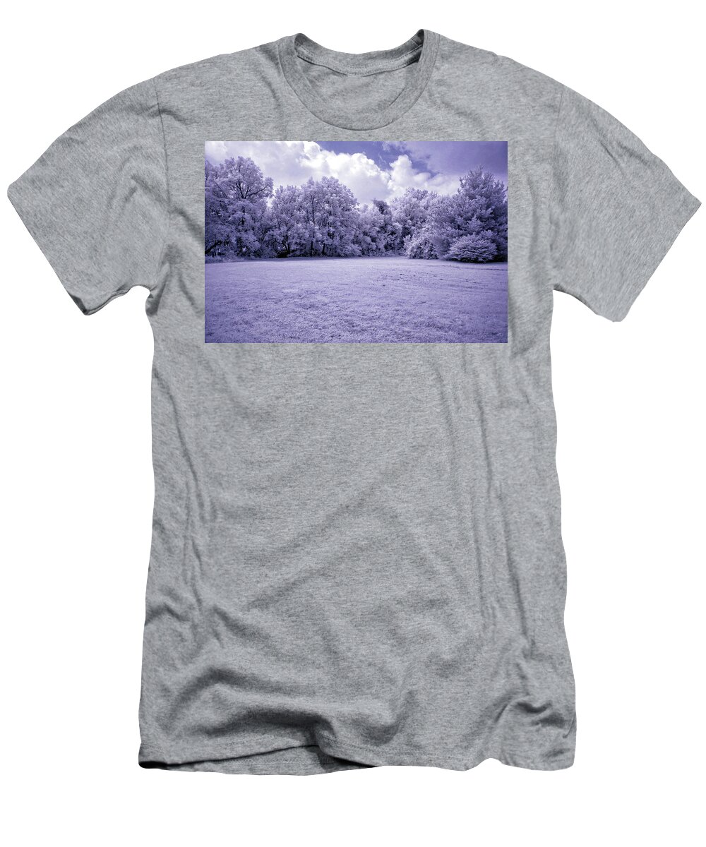 Infrared T-Shirt featuring the photograph Infrared in Glasgow KY by Amber Flowers
