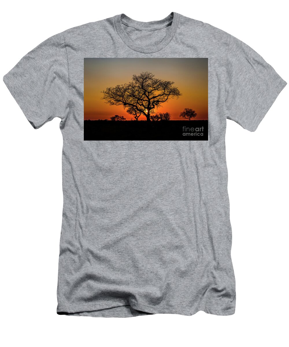 African T-Shirt featuring the photograph Isimangaliso Wetland Park by Benny Marty