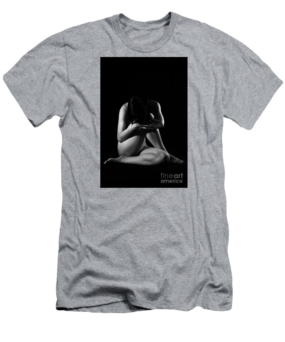 Artistic T-Shirt featuring the photograph Isolated Girl by Robert WK Clark