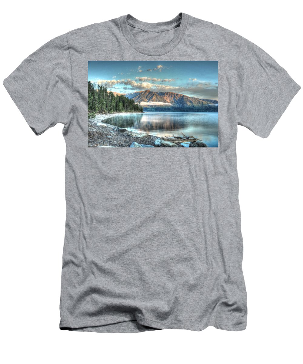 Photograph T-Shirt featuring the photograph Jackson Lake by Richard Gehlbach