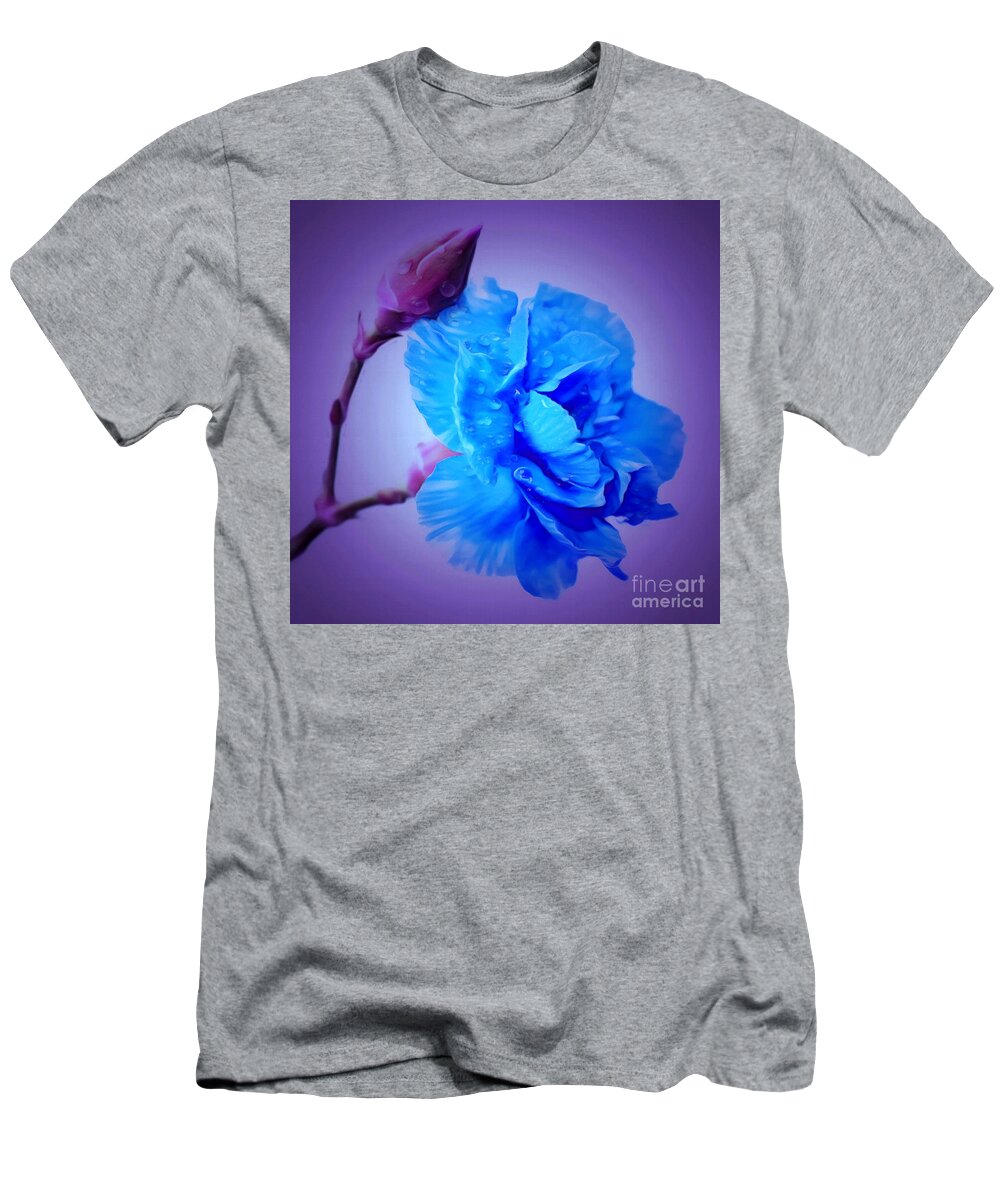 Carnation T-Shirt featuring the photograph Just Remember I Love You by Krissy Katsimbras