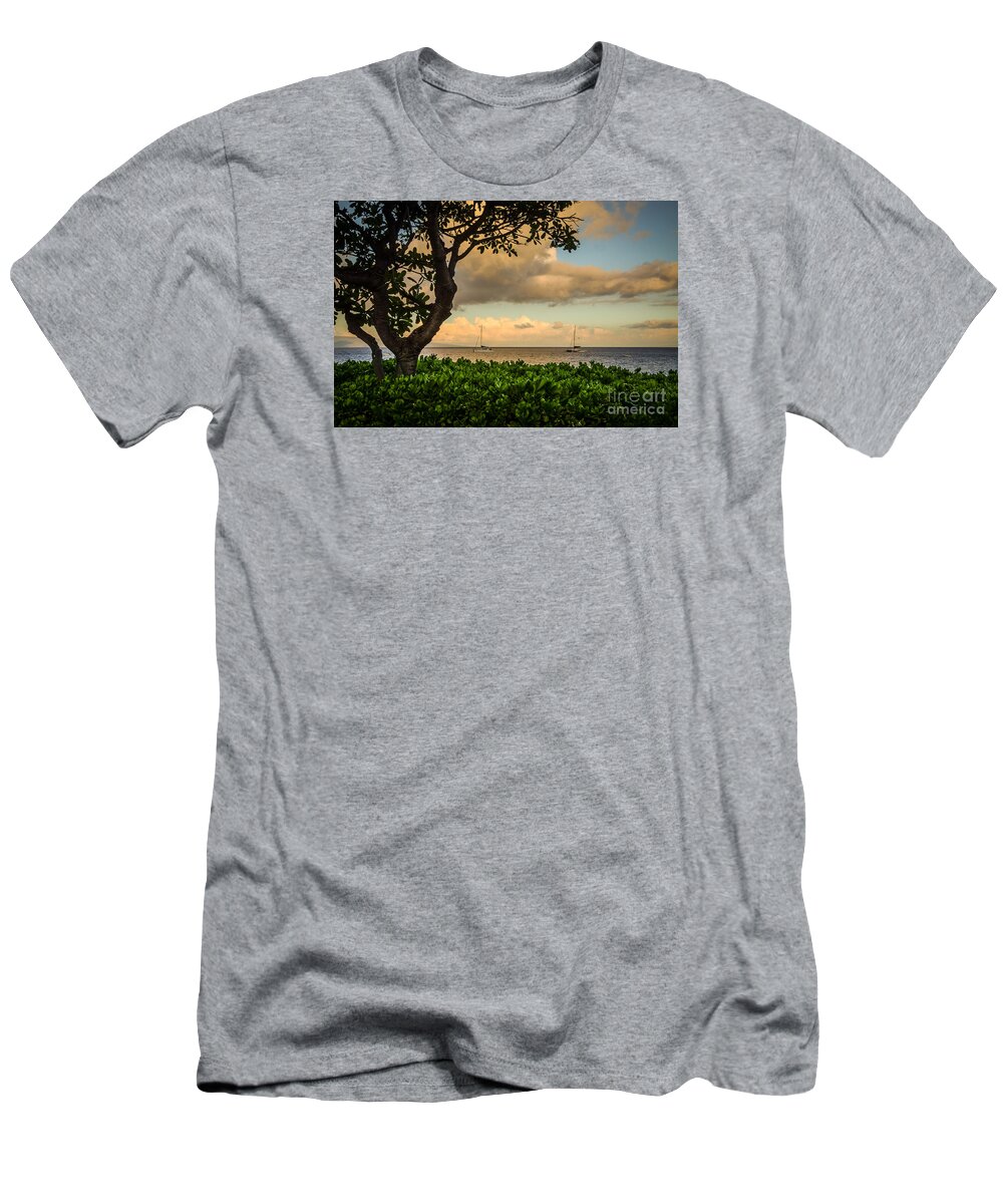 Photograph T-Shirt featuring the photograph Ka'anapali Plumeria Tree by Kelly Wade