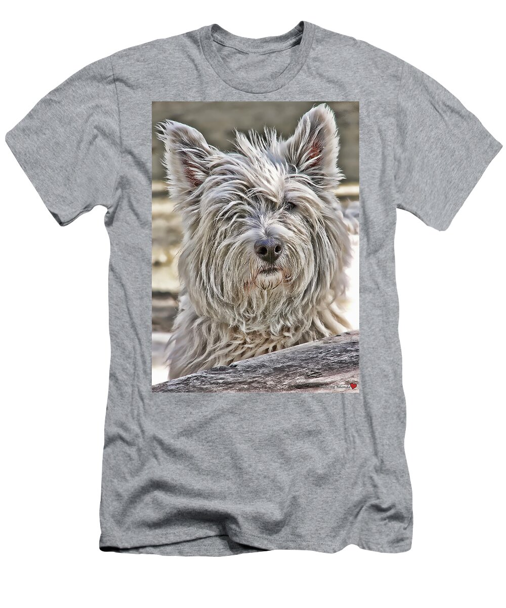 Greeting Card T-Shirt featuring the photograph Kelsey by Rhonda McDougall