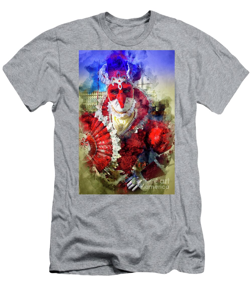 Venice T-Shirt featuring the photograph Knave of Hearts by Jack Torcello