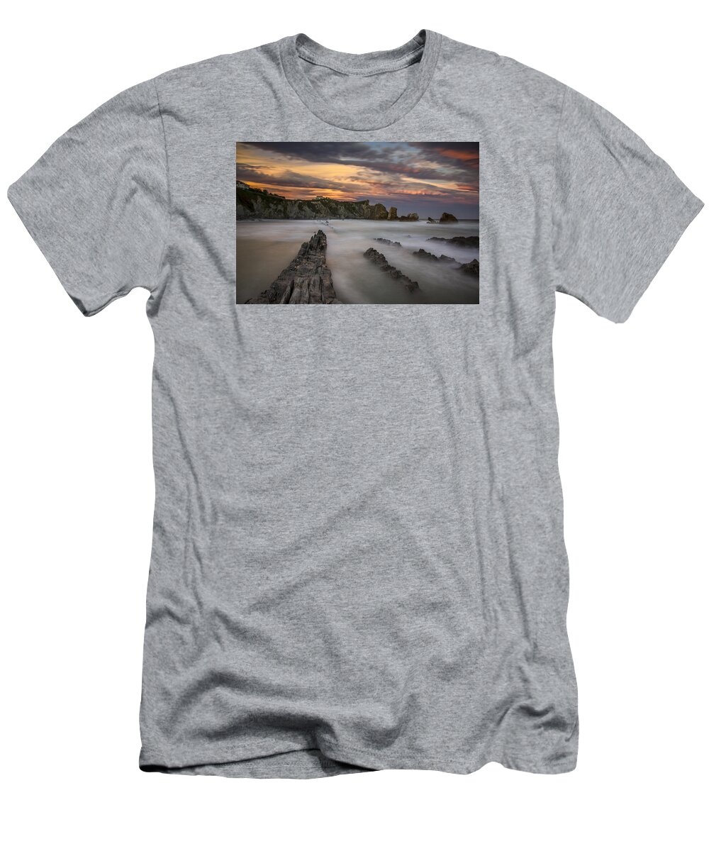Landscapes T-Shirt featuring the photograph La Arnia by Santi Carral