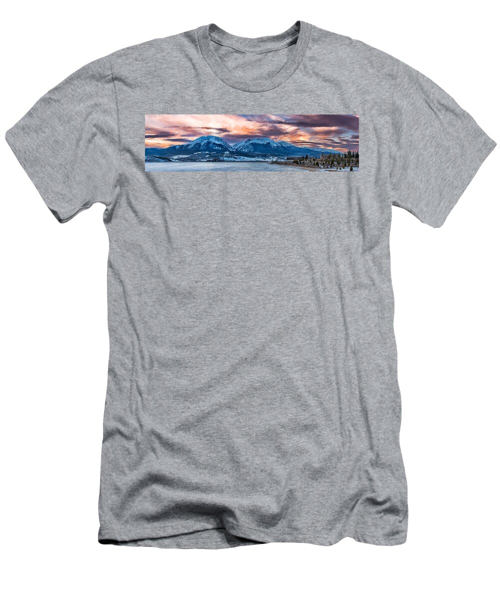 Lake Dillon T-Shirt featuring the photograph Lake Dillon by Sebastian Musial