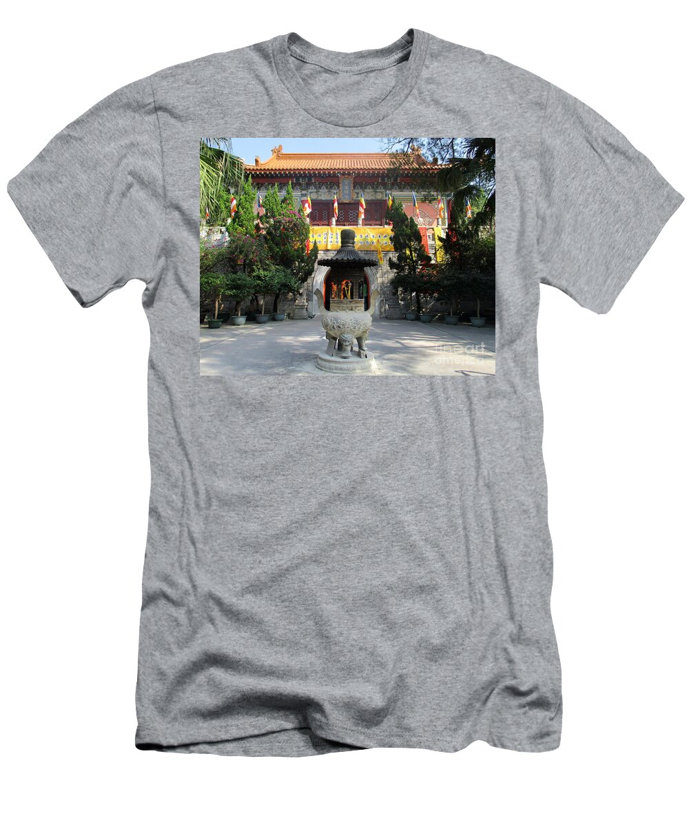 Hong Kong T-Shirt featuring the photograph Lantau Island 45 by Randall Weidner