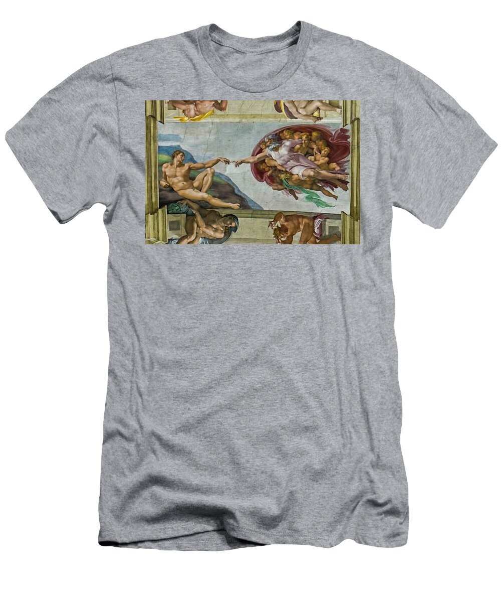 Italy T-Shirt featuring the photograph Last Judgement by Street Fashion News