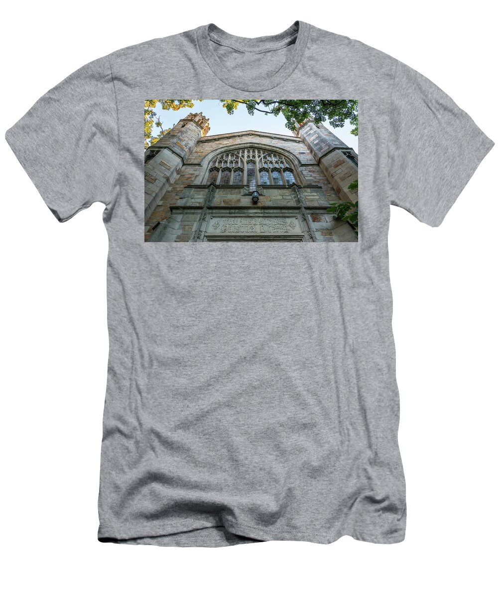 University Of Michigan T-Shirt featuring the photograph Law Quad 3 University of Michigan by Pravin Sitaraman