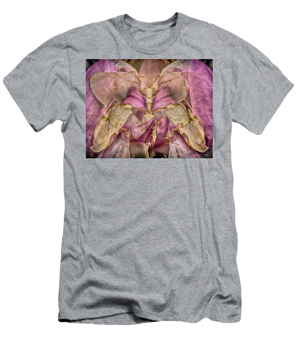 Butterfly T-Shirt featuring the photograph Lether Butterfly Or Not by Paul Vitko