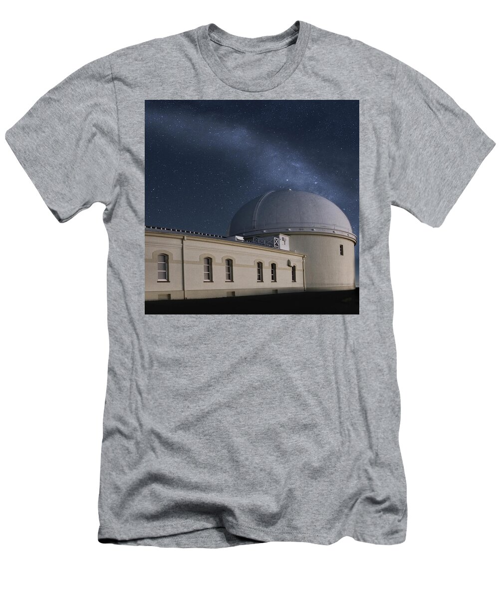 Lick Observatory T-Shirt featuring the photograph Lick Obervatory Milky Way Triptych Right by Mike Gifford