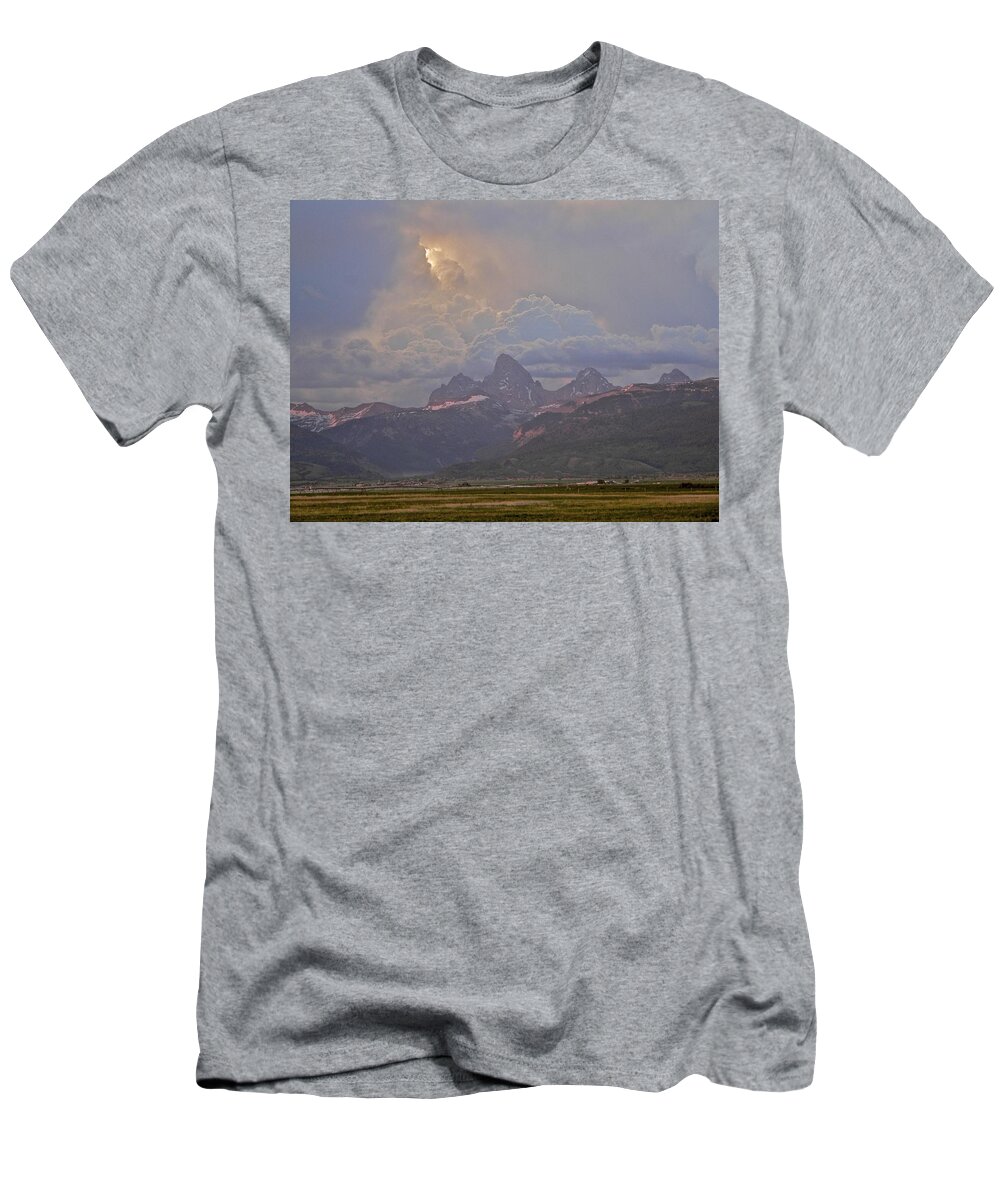 Sunlight T-Shirt featuring the photograph Light Storm by Eric Tressler