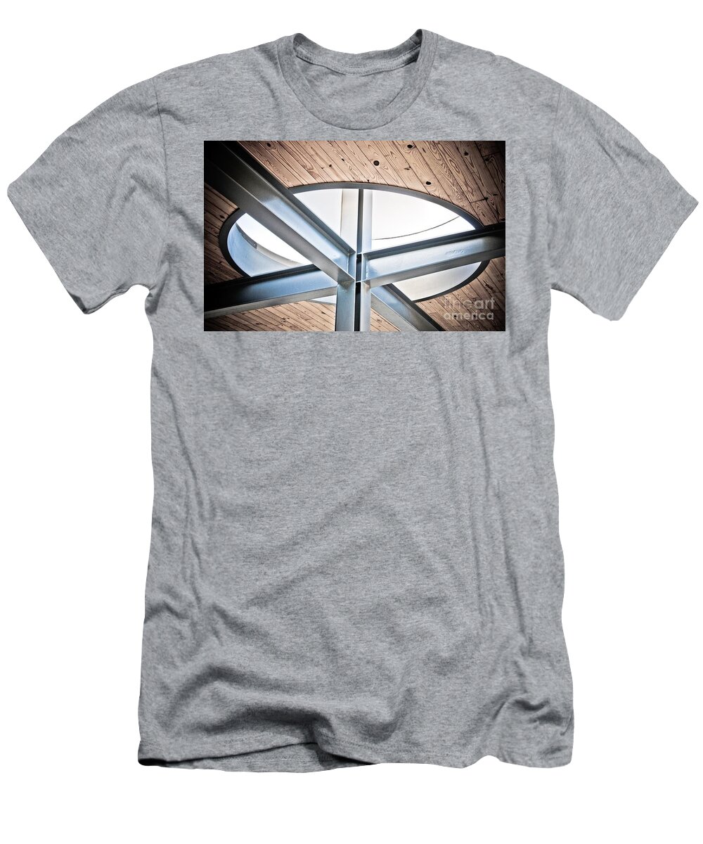 Linear T-Shirt featuring the photograph Linear Equations by Charles Dobbs