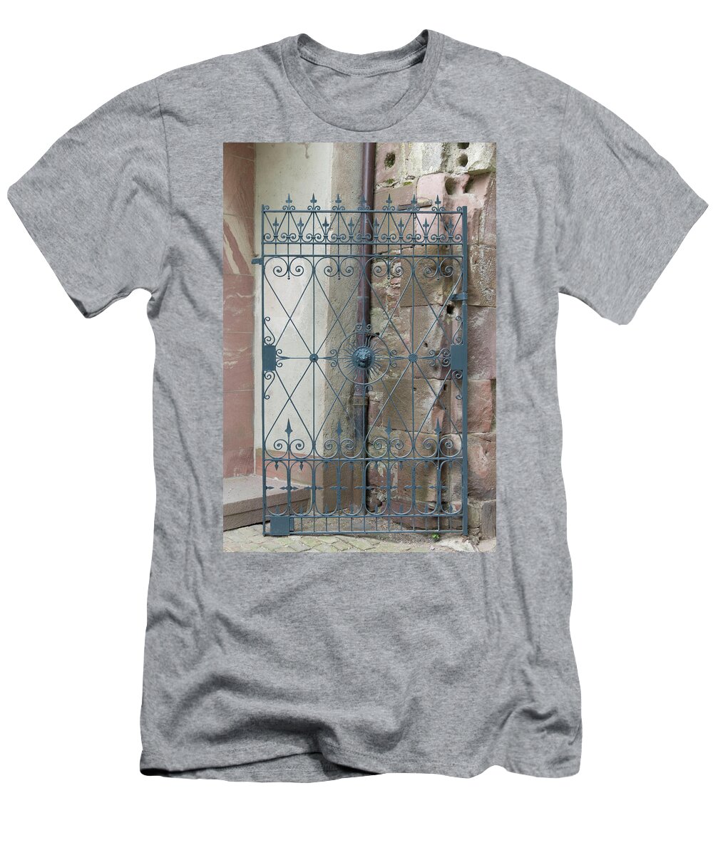 Heidelberg T-Shirt featuring the photograph Lion Gate by Teresa Mucha