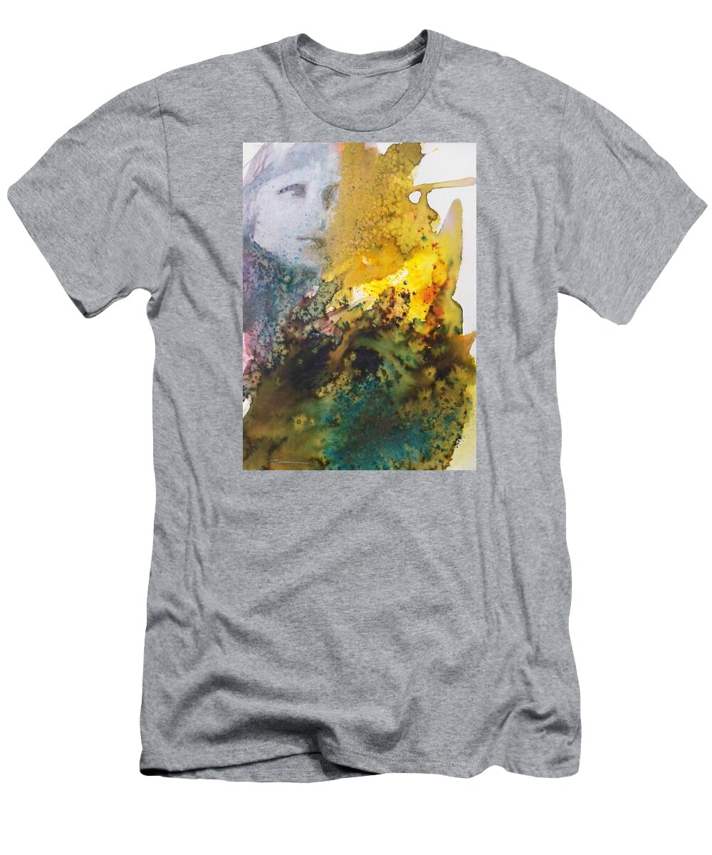 Nature Fantasy Entertainment People Figures Travel Holidays T-Shirt featuring the painting Llywelyn From Luxembourg by Ed Heaton