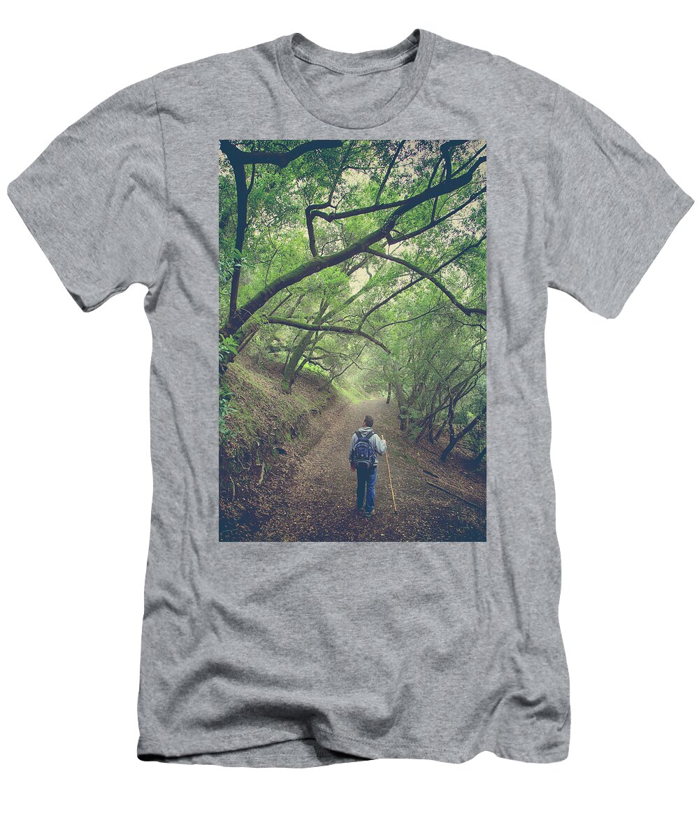 Hayward T-Shirt featuring the photograph Look Around You by Laurie Search