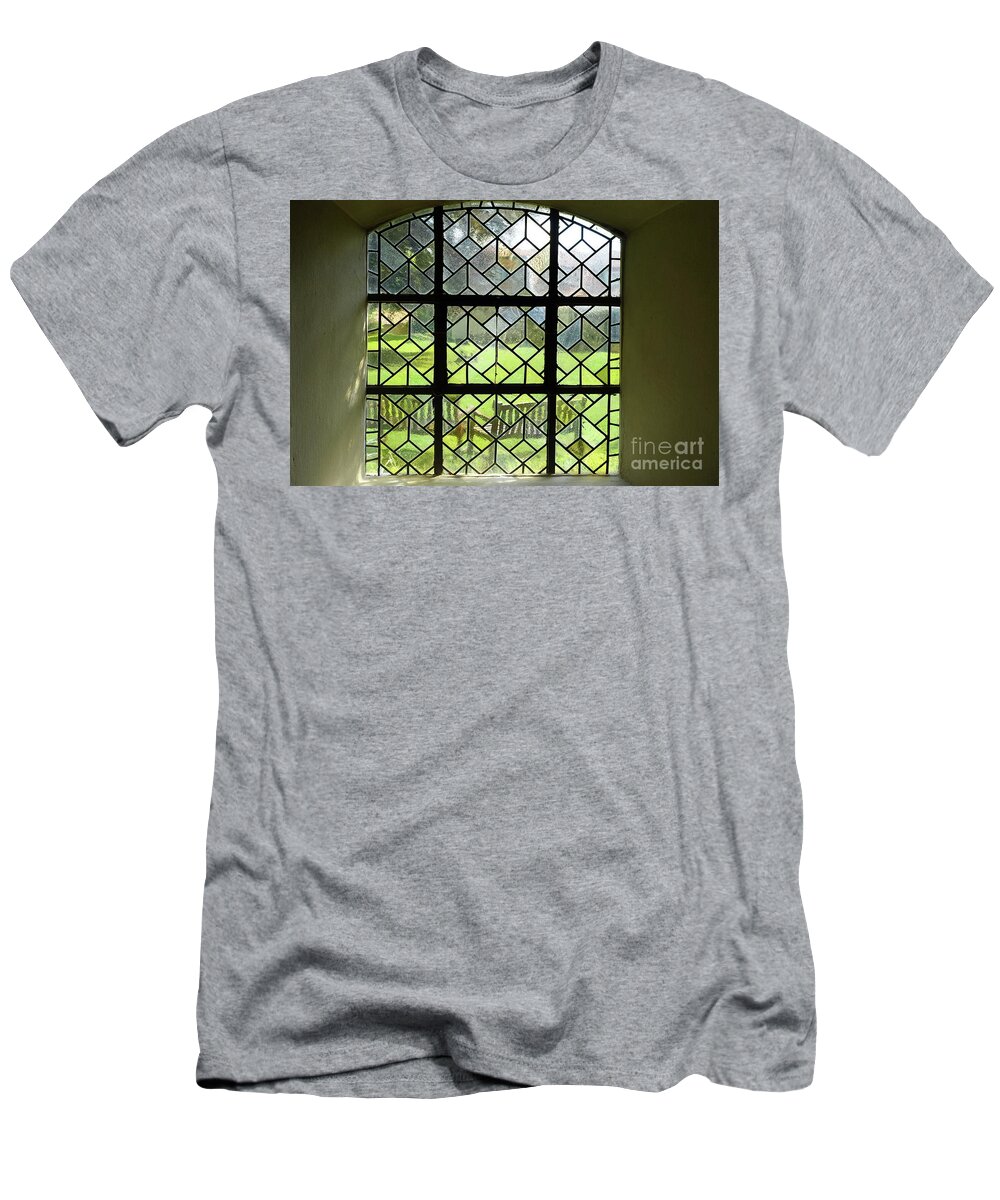 Window T-Shirt featuring the photograph Looked through the window by Eva-Maria Di Bella