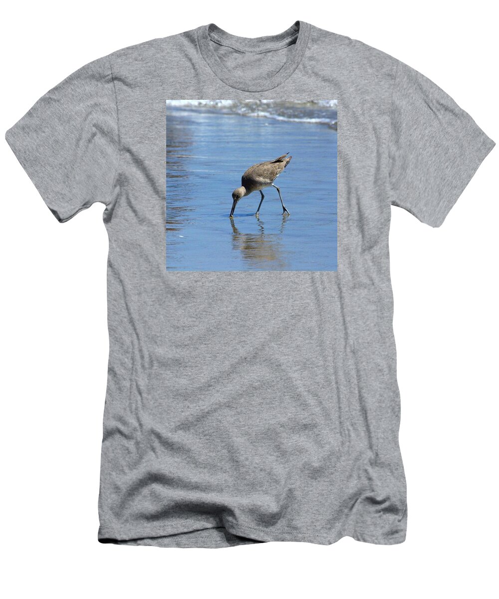 Ocean Conservation T-Shirt featuring the photograph Lunch #1 by Leah McPhail