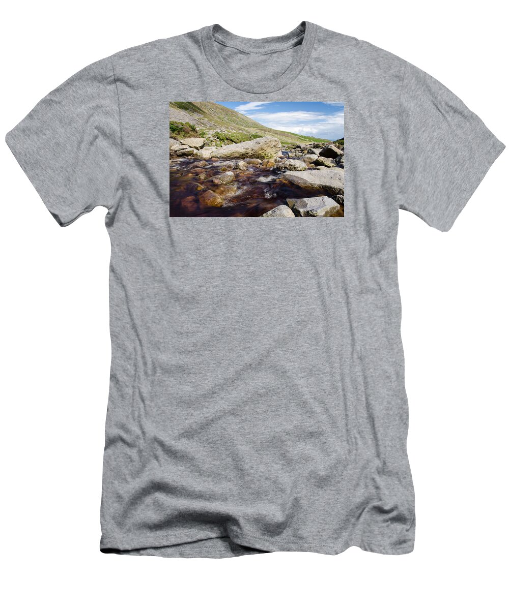 Mahon Falls T-Shirt featuring the photograph Mahon Falls and River by Martina Fagan