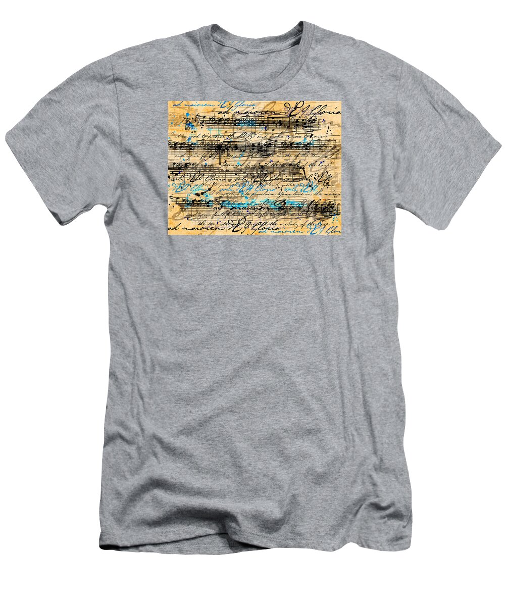 Music T-Shirt featuring the digital art Maiorem by Gary Bodnar