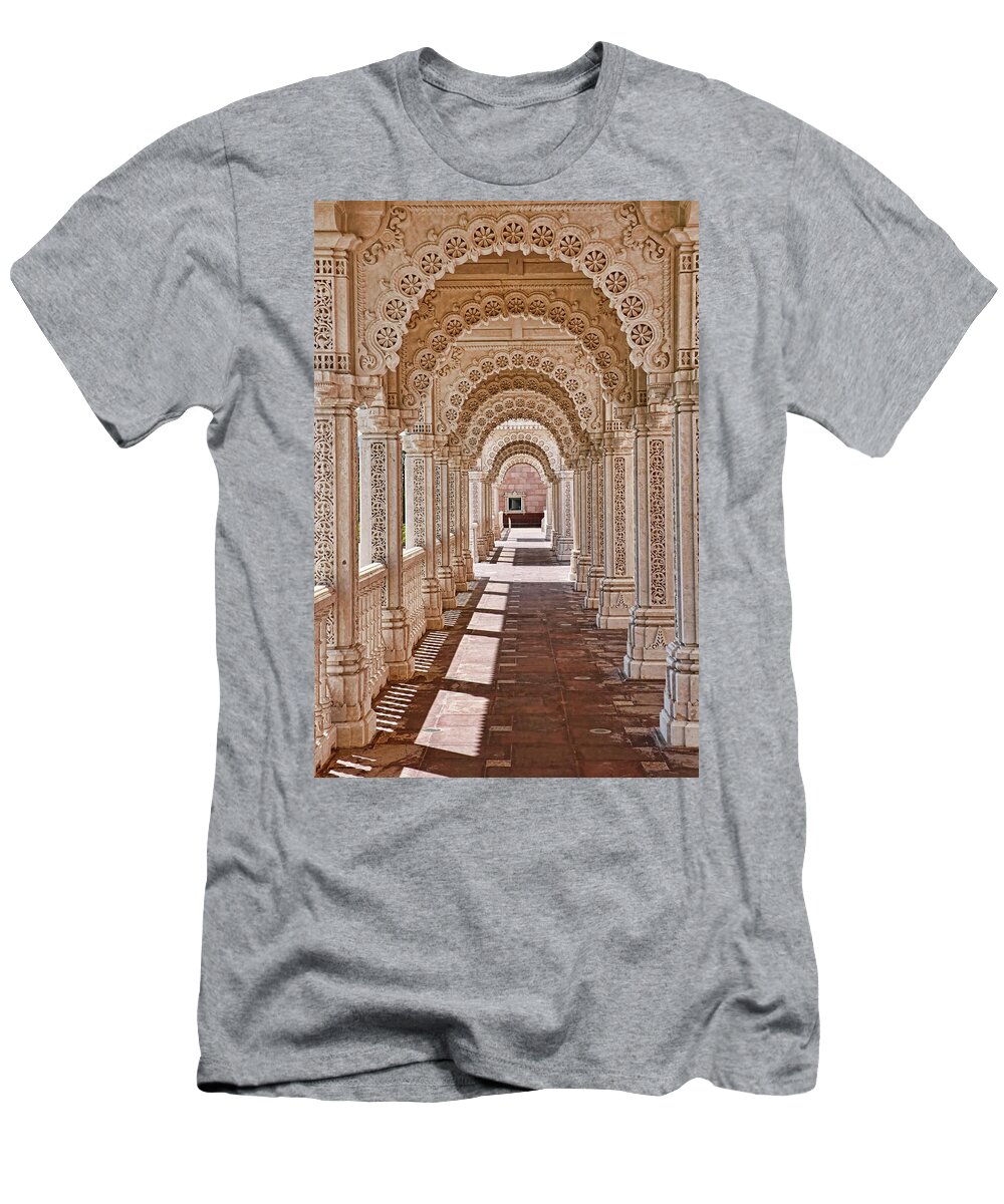 Religion T-Shirt featuring the photograph Mandir # 5 by Allen Beatty