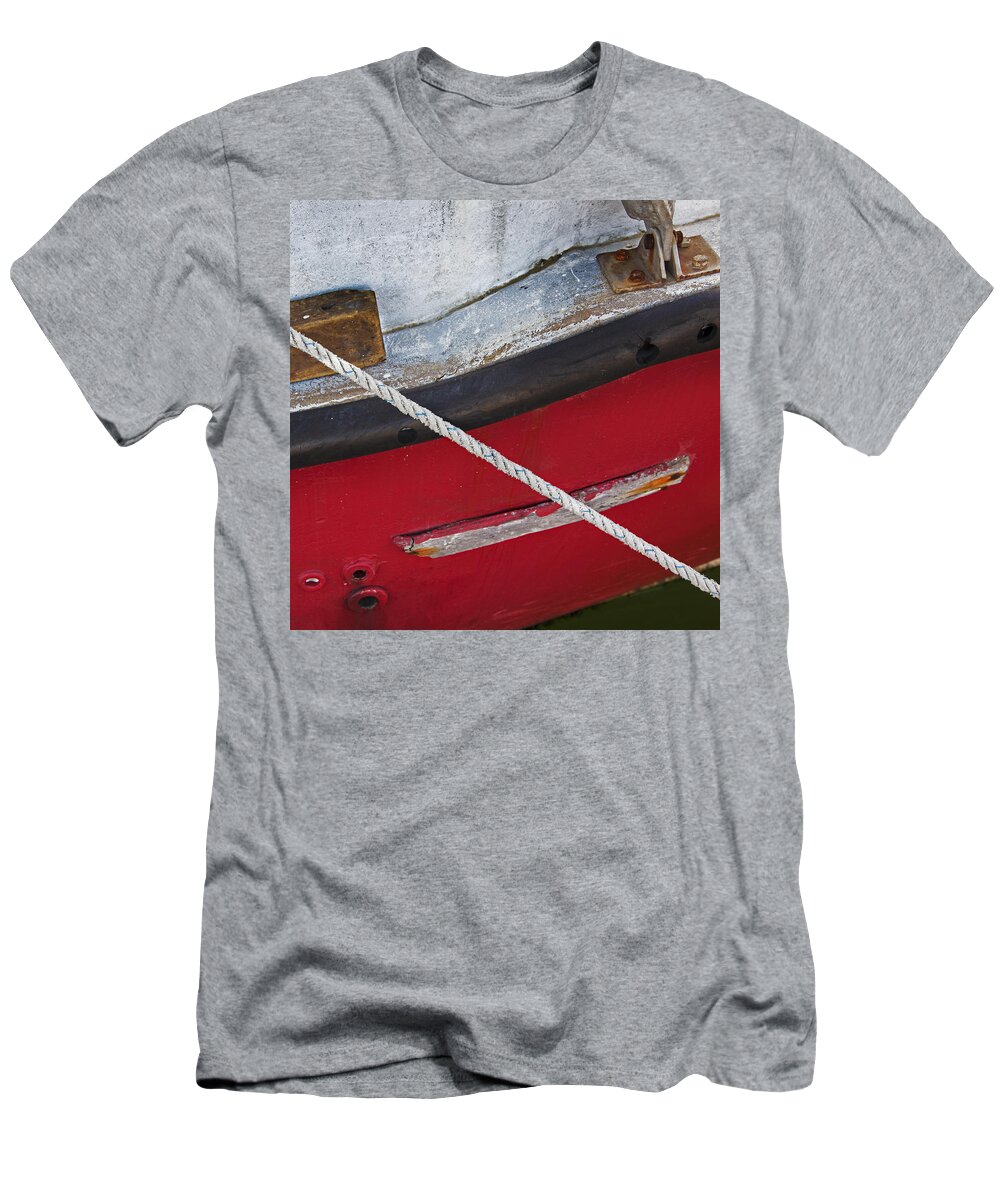Charles Harden T-Shirt featuring the photograph Marine Abstract by Charles Harden
