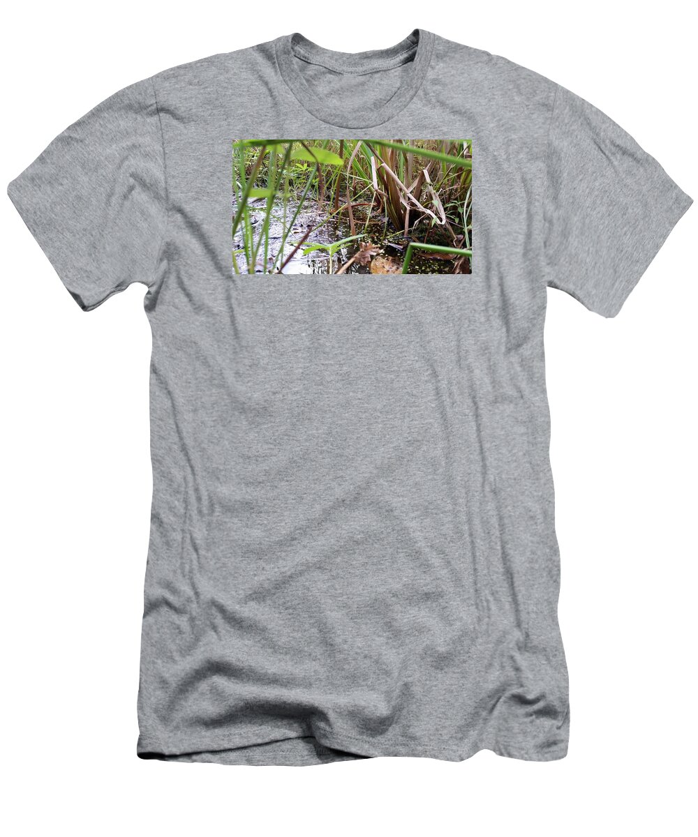 Marsh T-Shirt featuring the photograph Marsh view by Amanda Taylor