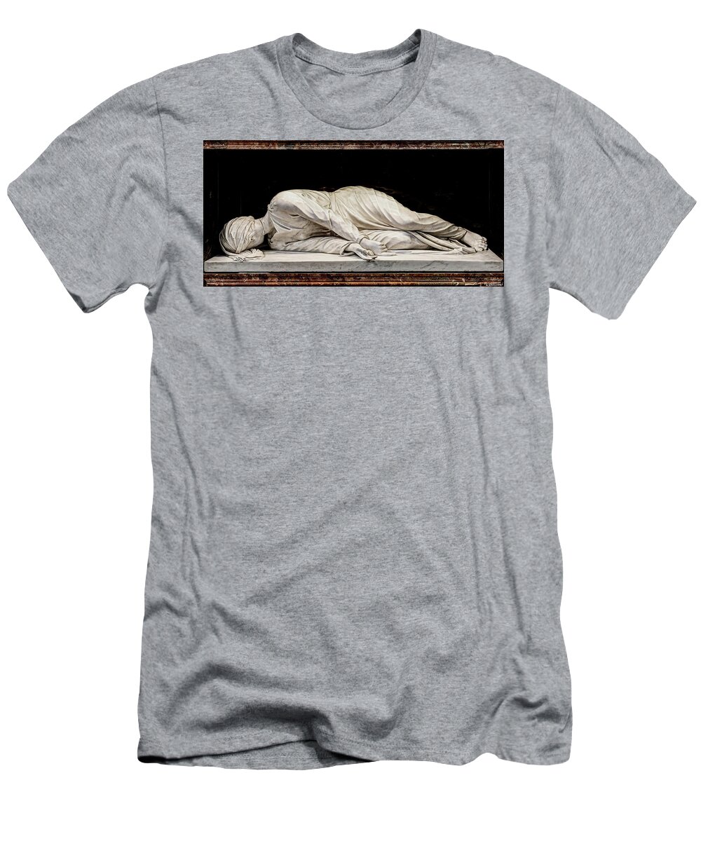 Saint Cecilia T-Shirt featuring the photograph Martyrdom of Saint Cecilia by Maderno by Weston Westmoreland