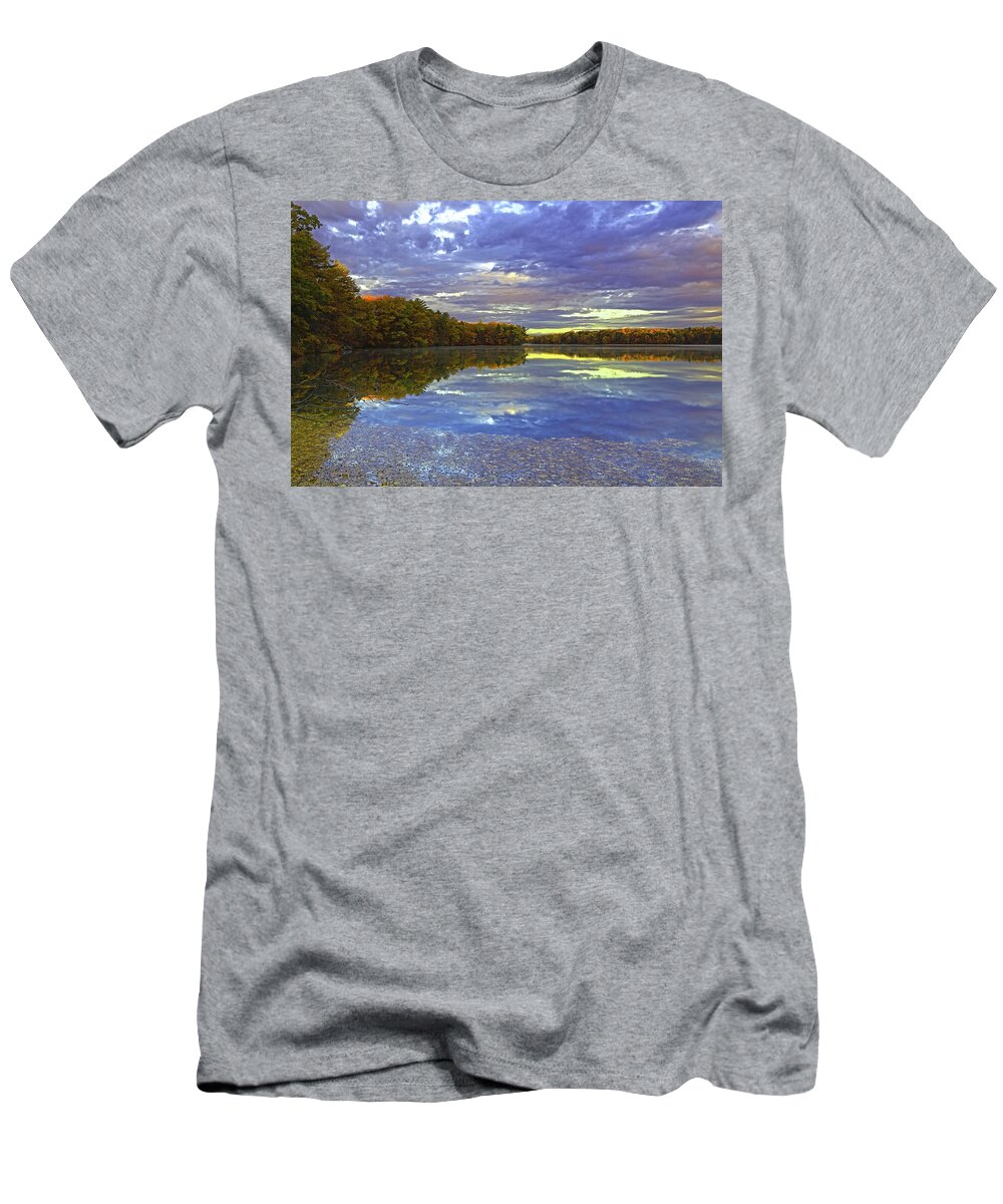 Katahum T-Shirt featuring the photograph Massachusetts Sunrise by Juergen Roth