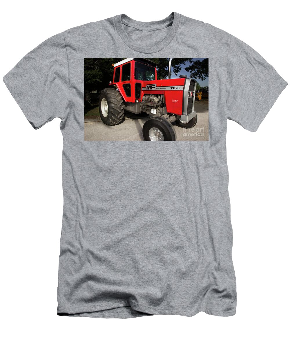 Massey Ferguson T-Shirt featuring the photograph Massey Ferguson 1155 by Mike Eingle