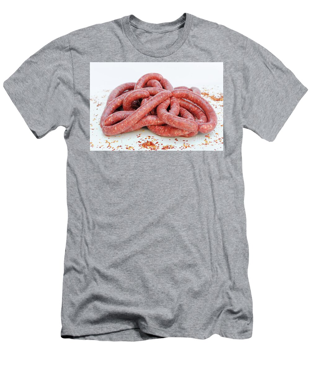Merguez sausage T-Shirt by Shalev - Pixels
