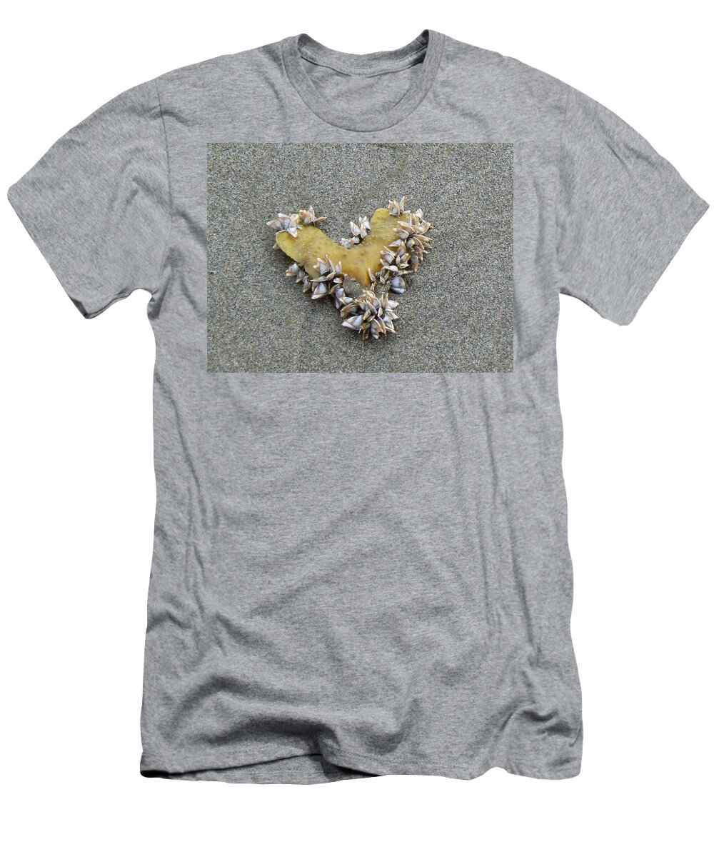 Sea Shells T-Shirt featuring the photograph Message from Atlantis by Pamela Patch