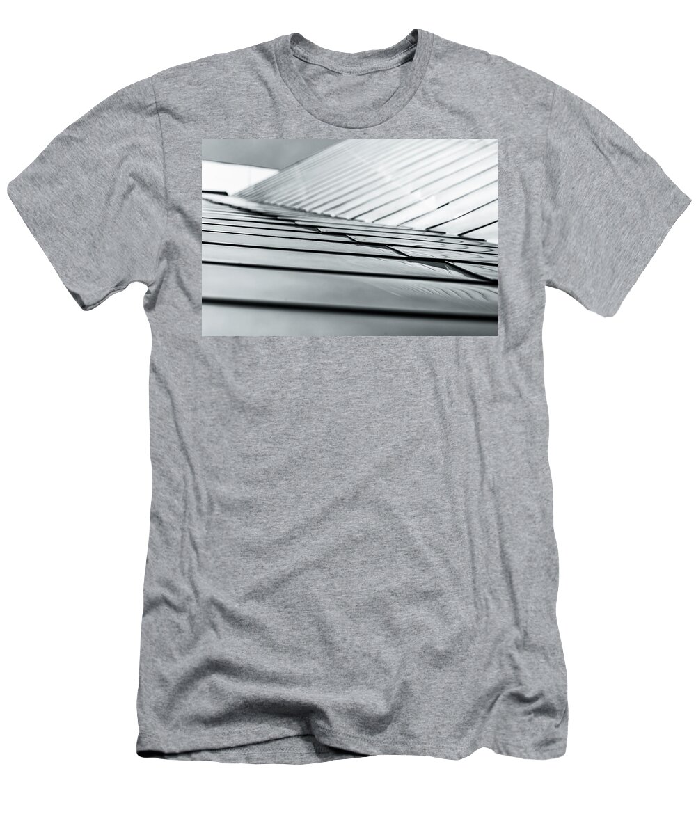 Modern T-Shirt featuring the photograph Metal Roof by Jason Hughes