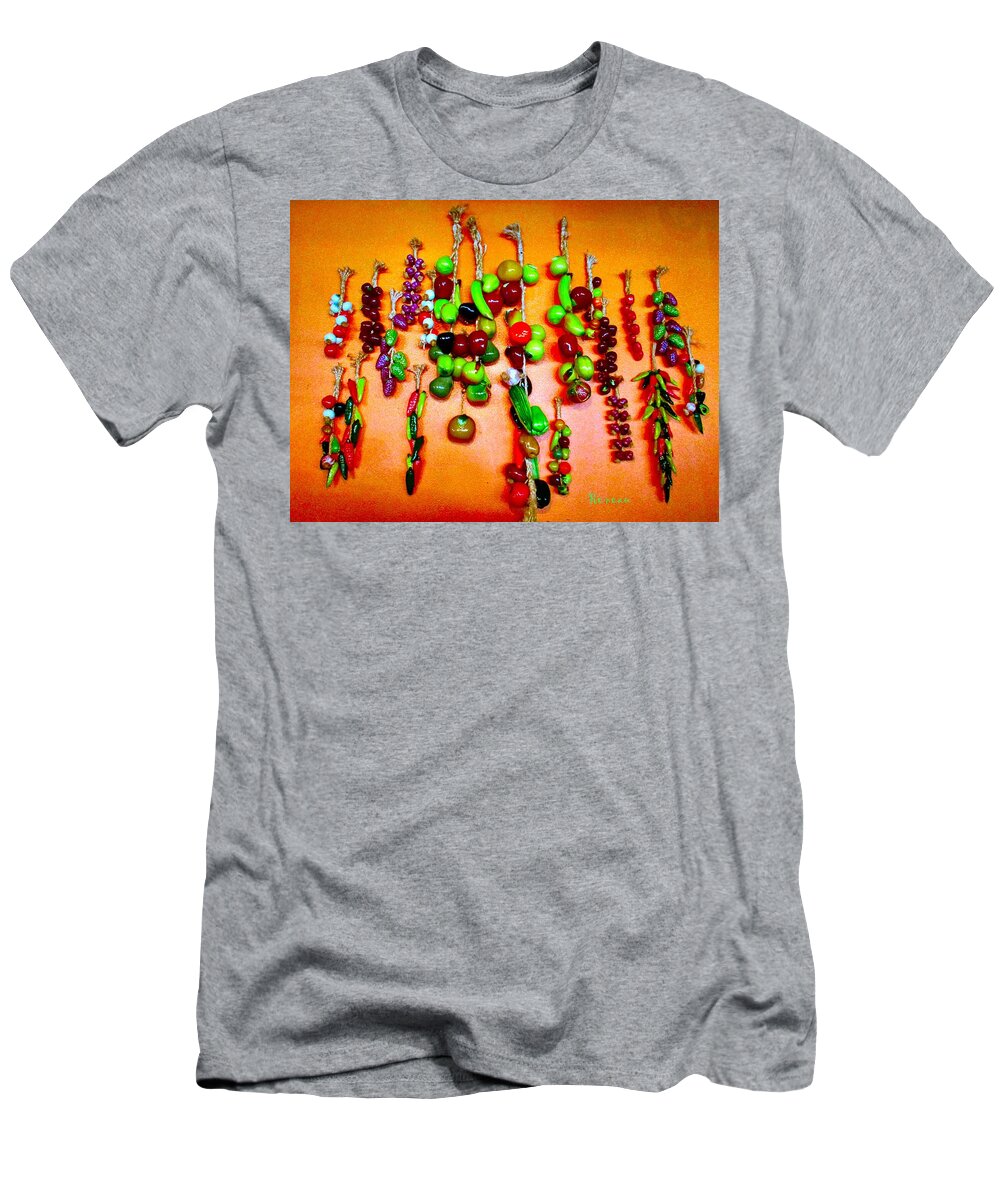 Green Peppers T-Shirt featuring the photograph Mexican Hot Peppers by A L Sadie Reneau