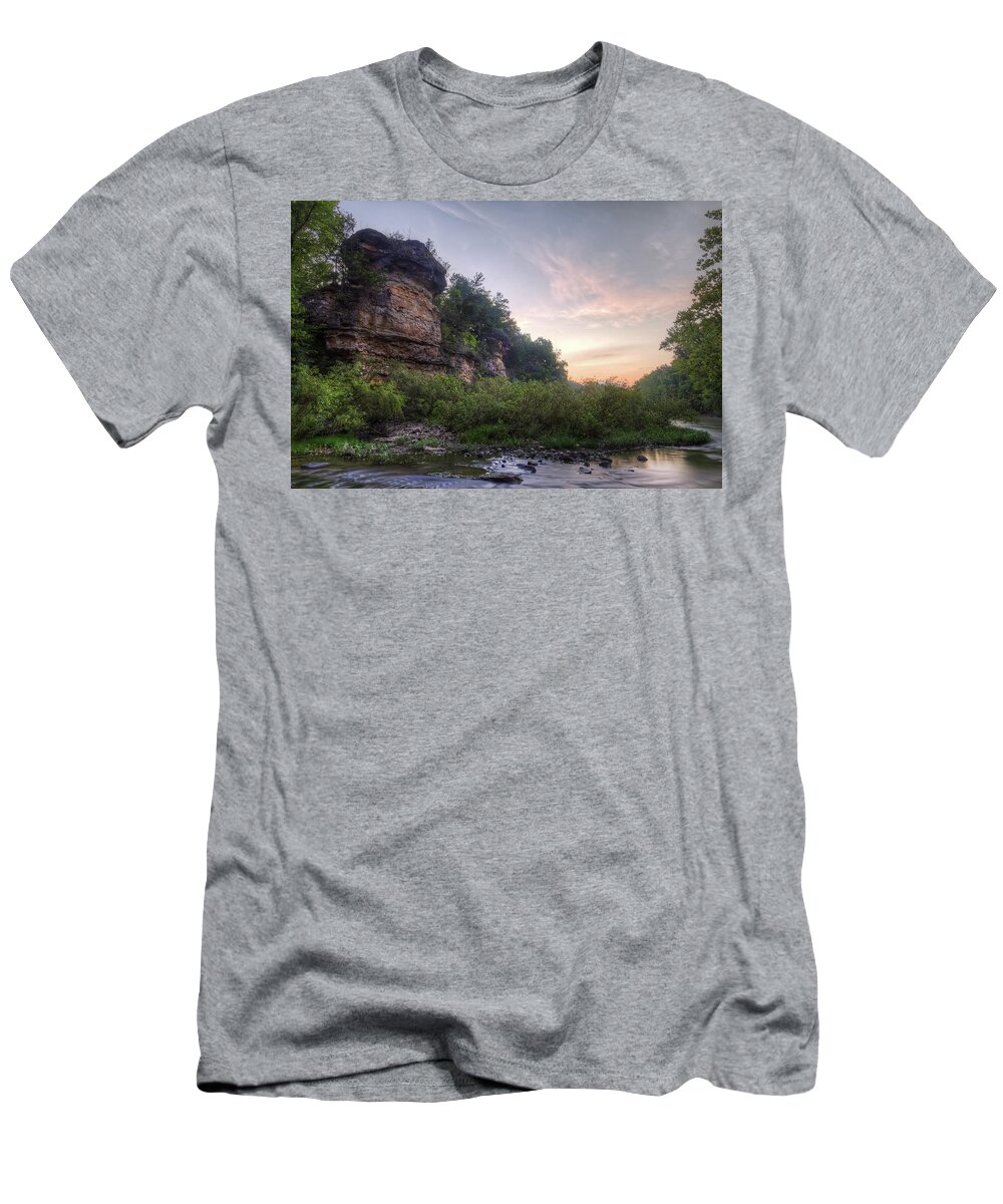 Mill Rock T-Shirt featuring the photograph Mill Rock by Robert Charity