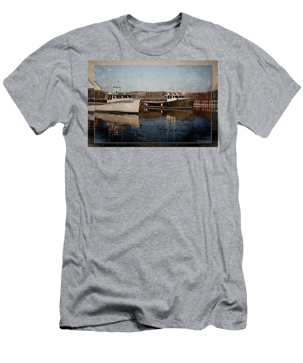 Fishing T-Shirt featuring the photograph Milligan's Wharf by WB Johnston