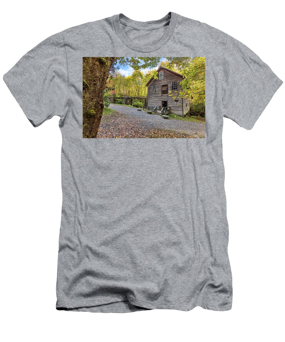 North Carolina T-Shirt featuring the photograph Mingus Mill by Tim Stanley