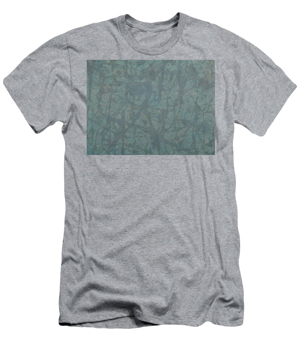 Minimal T-Shirt featuring the painting Minimal Number 3 by James W Johnson