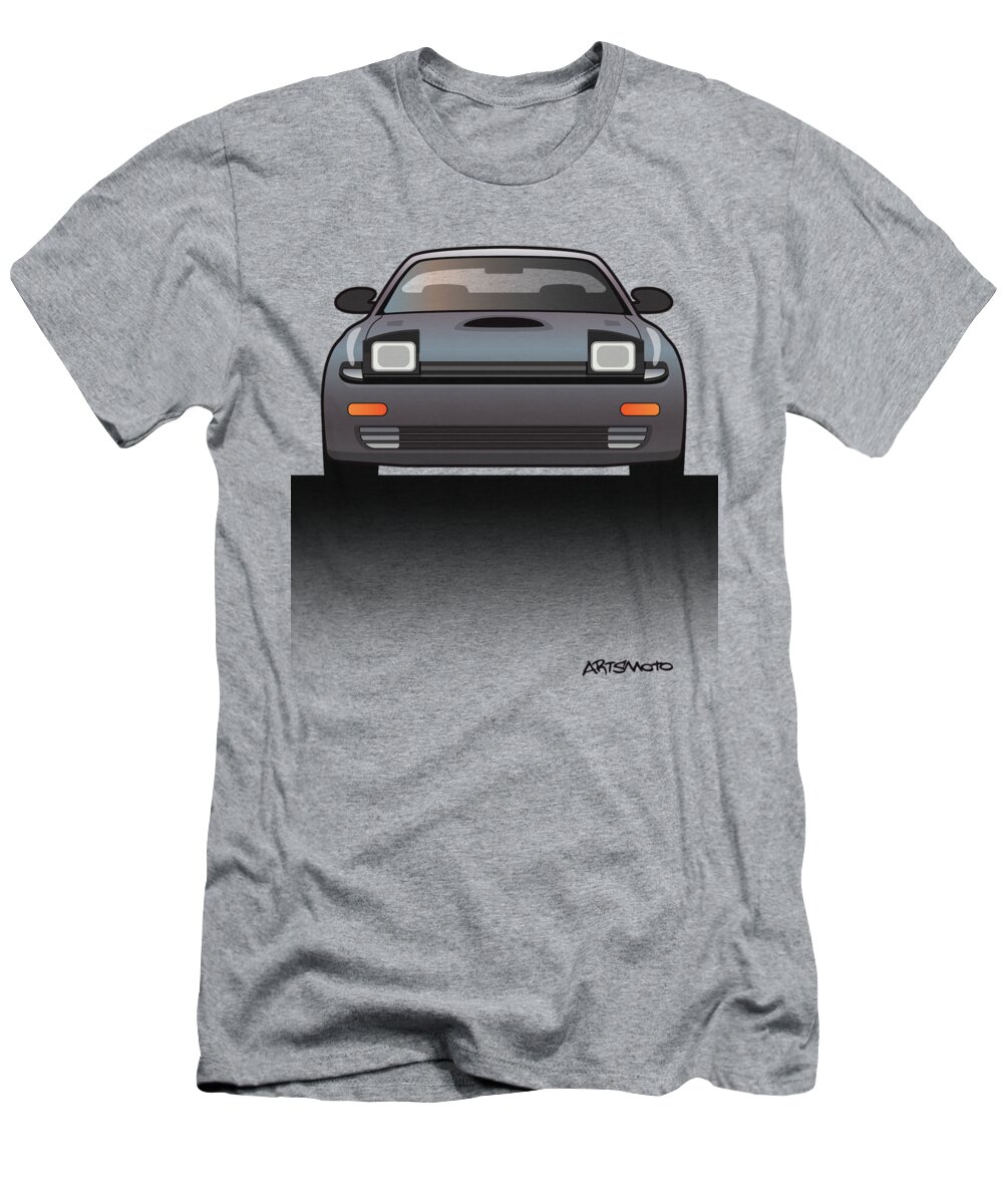 Car T-Shirt featuring the mixed media Modern Japanese Icons Series Toyota Celica GT-Four All-Trac Turbo ST185 by Tom Mayer II Monkey Crisis On Mars