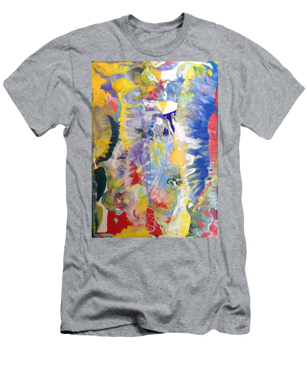  T-Shirt featuring the painting Moma's Milk by Sperry Andrews