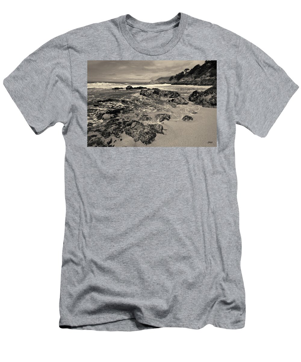 Landscape T-Shirt featuring the photograph Montara Beach I Toned by David Gordon