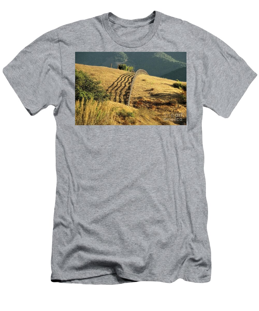 Hills T-Shirt featuring the photograph Monterey Hills by Ellen Cotton