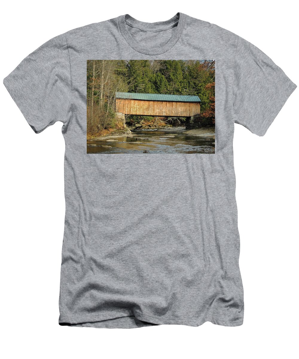 Montgomery Road Bridge T-Shirt featuring the photograph Montgomery Road Bridge by Robert Mitchell