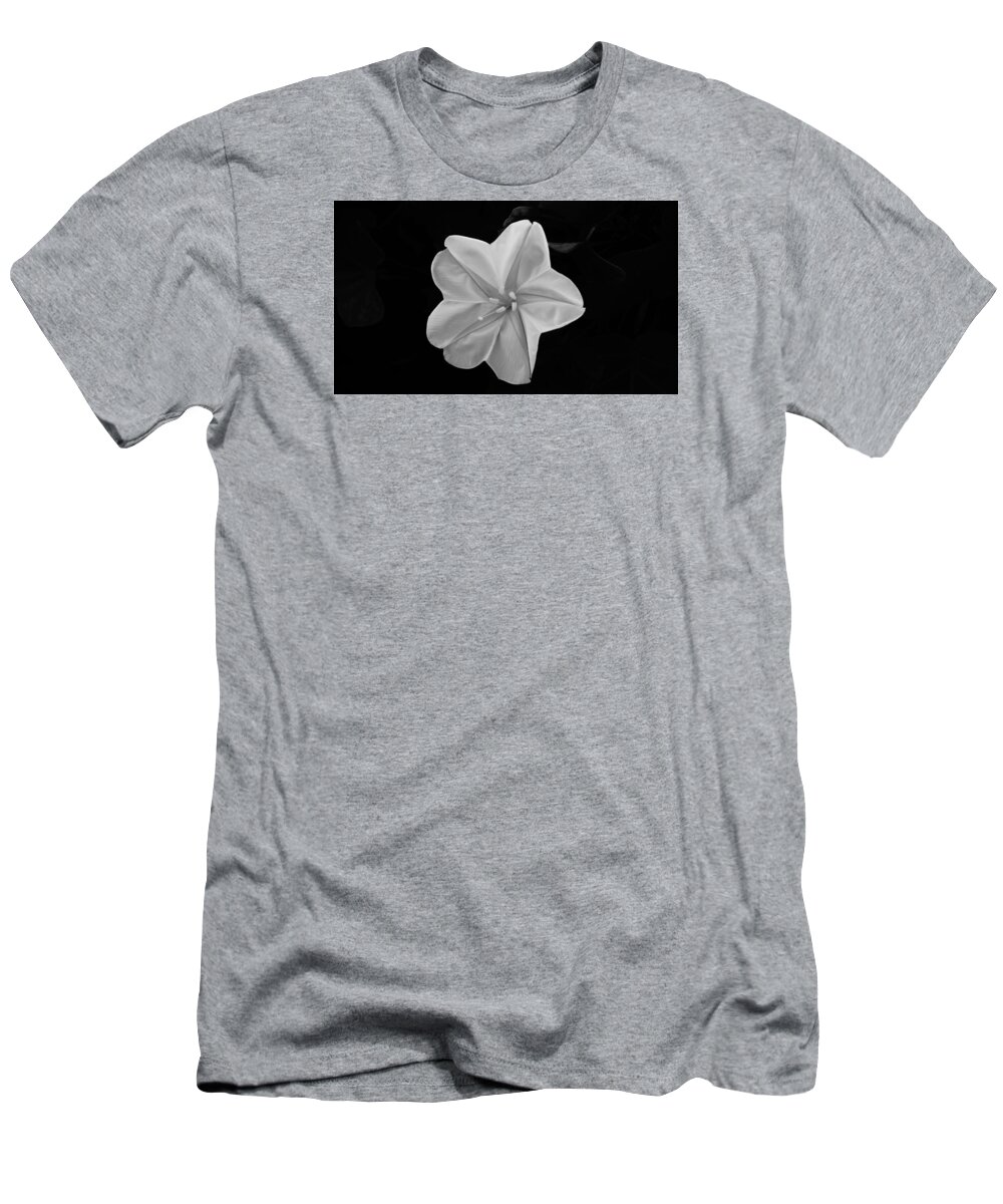 Flower T-Shirt featuring the photograph Moon Flower by Lawrence S Richardson Jr