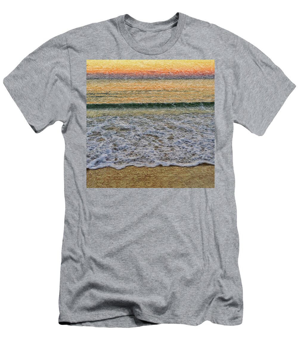 Sunrise T-Shirt featuring the photograph Morning Textures by Az Jackson