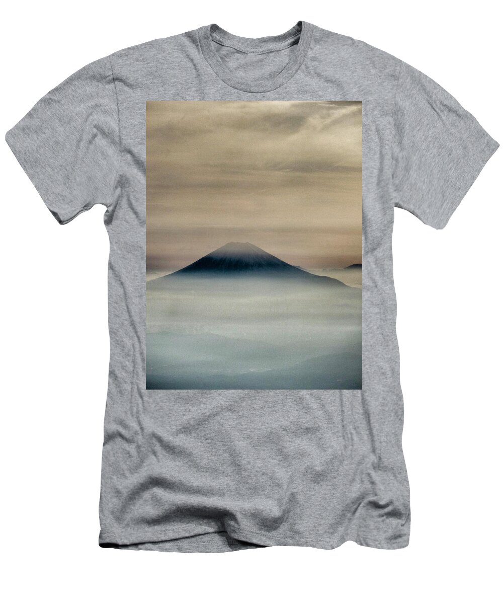 Mt Fuji T-Shirt featuring the photograph Mt Fuji by Lorelle Phoenix