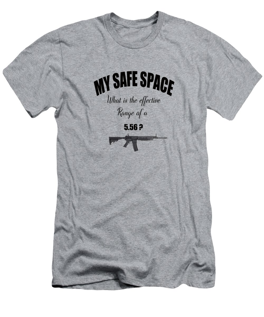 My Safe Space T-Shirt featuring the digital art My Safe Space by Ericamaxine Price