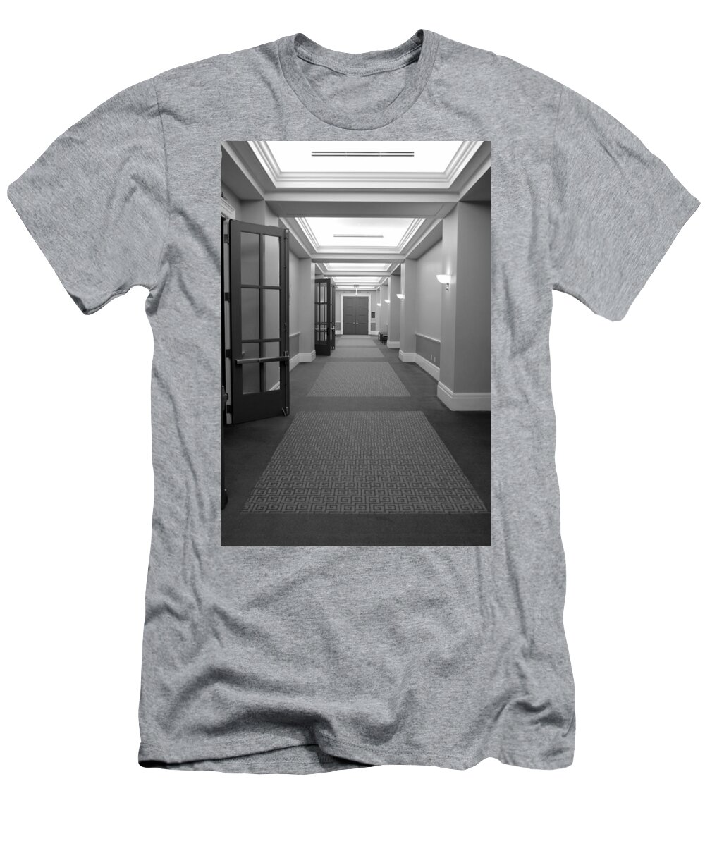 Nashville Public Library T-Shirt featuring the photograph Nashville Public Library by Valerie Collins