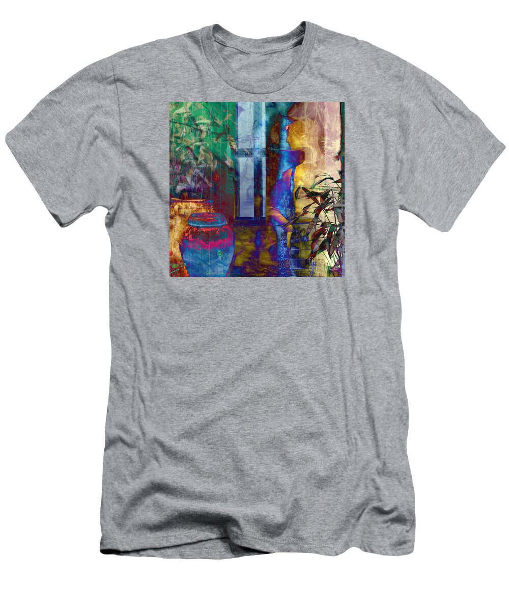 Urn T-Shirt featuring the photograph Ode on another urn by LemonArt Photography