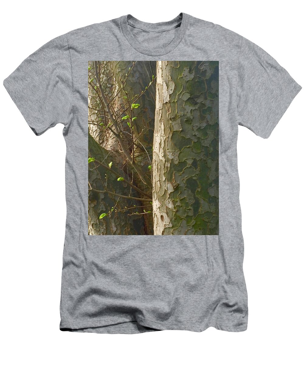 Nature T-Shirt featuring the photograph Offshoot by Etta Harris